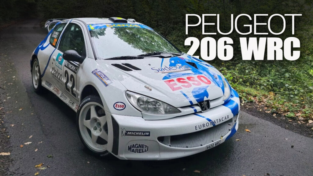  Peugeot 206 WRC Replica Is A Homage To One Of The Most Beautiful Rally Cars