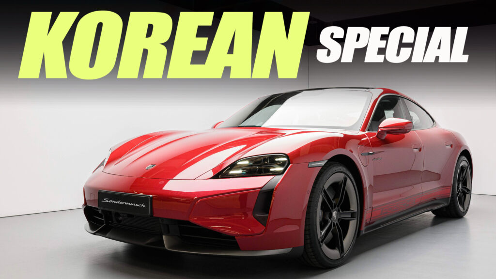  Korea Gets Its Own Special Version Of The Porsche Taycan Turbo