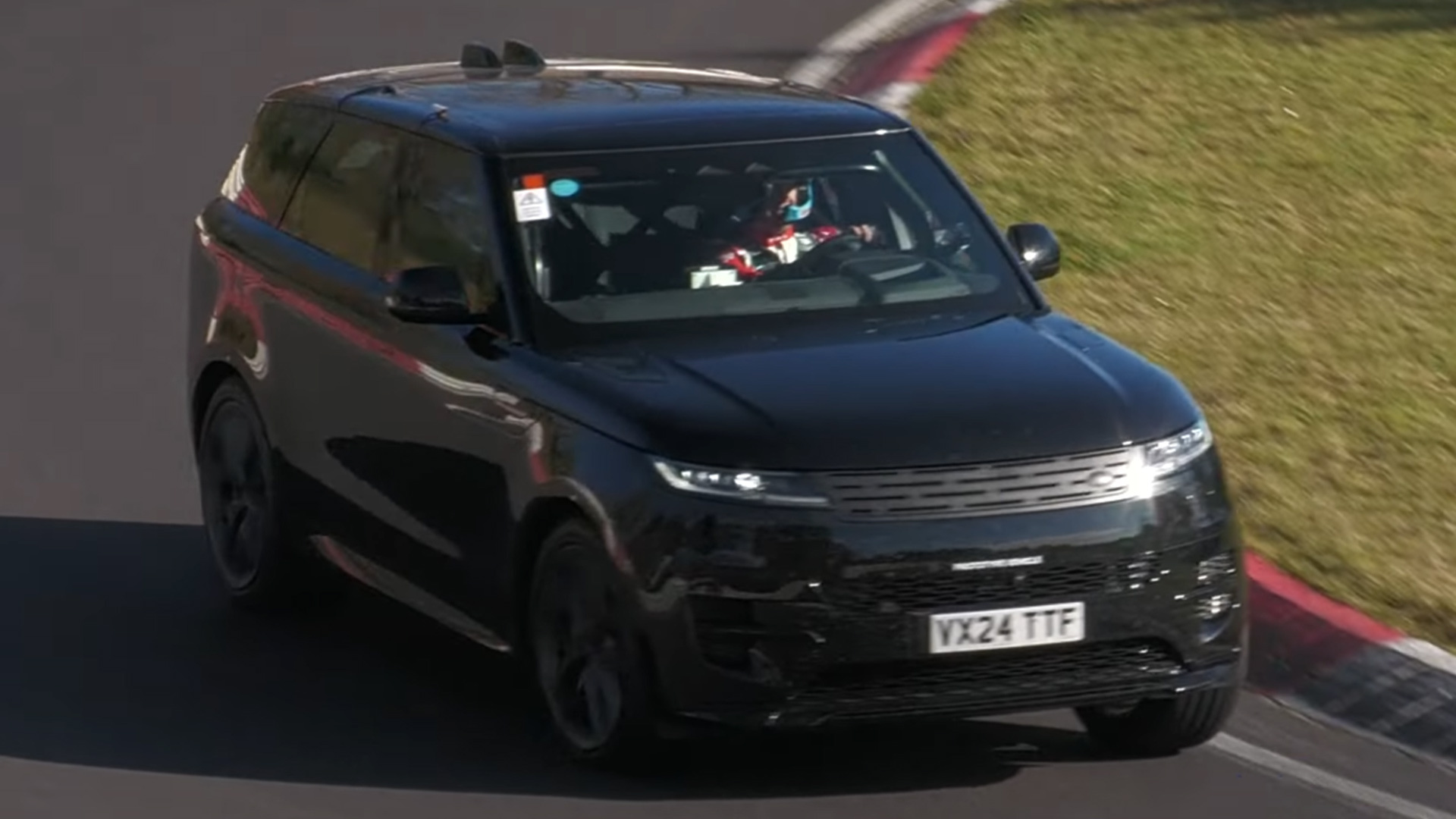 Electric Range Rover Sport Takes To The 'Ring With Familiar Design