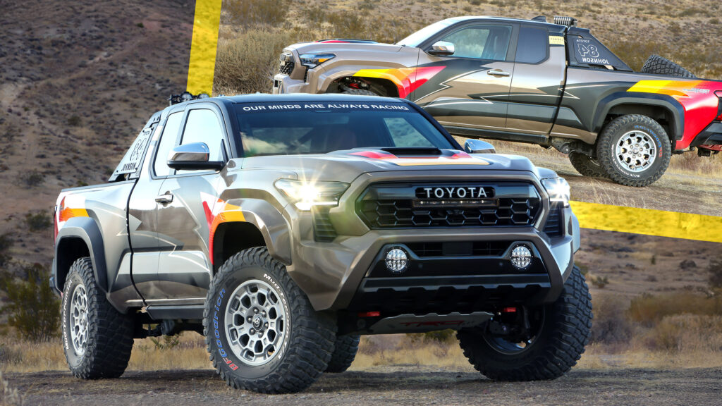  Toyota Tacoma TRD Concept Looks Ready To Hunt Raptors