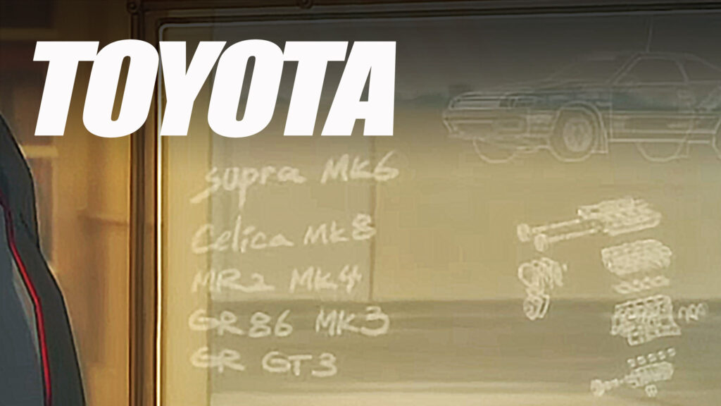  Did Toyota Just Reveal Its Future GR Sports Car Lineup In An Anime Series?