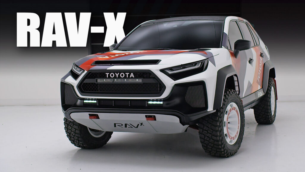  Toyota RAV-X Concept Explores Your Appetite For A Hardcore RAV4