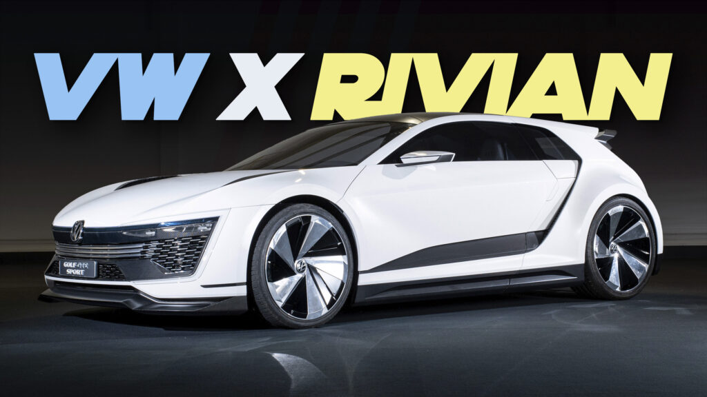 Rivian And VW Are Teaming Up To Reinvent The New Electric Golf Mk9 ...