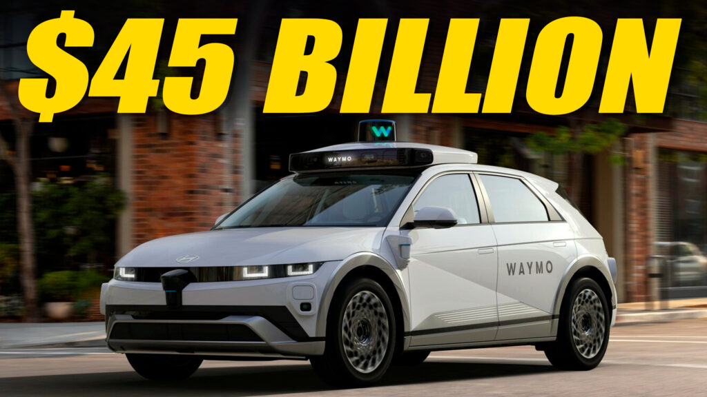  Waymo Is Somehow Valued More Than Ford After Raising $5.6B