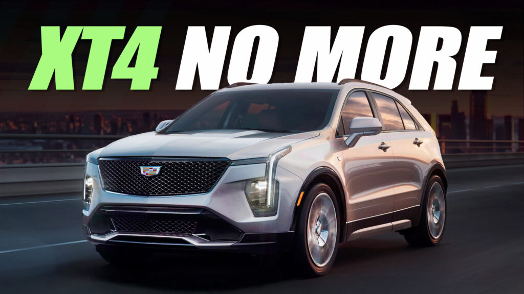  Cadillac Kills XT4 As GM Turns Fairfax Into EV Plant