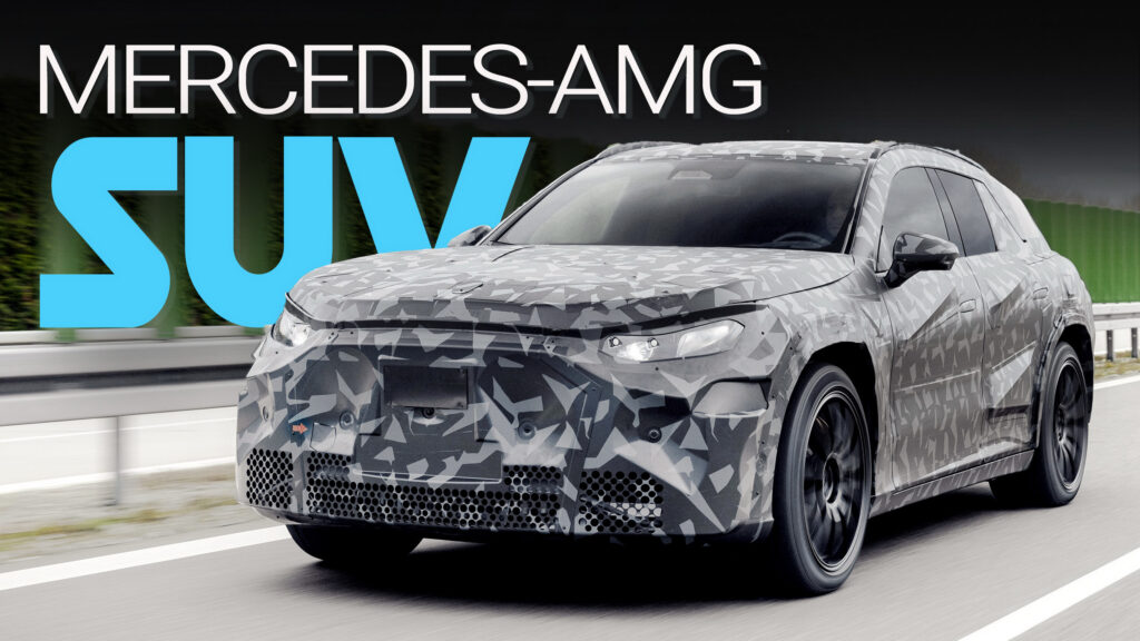  First Look At Mercedes-AMG’s 1,000 HP Electric SUV