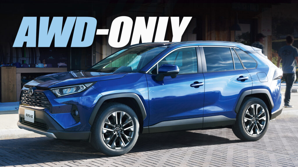  Toyota RAV4 Goes AWD-Only In Japan With Minor Tweaks For 2025