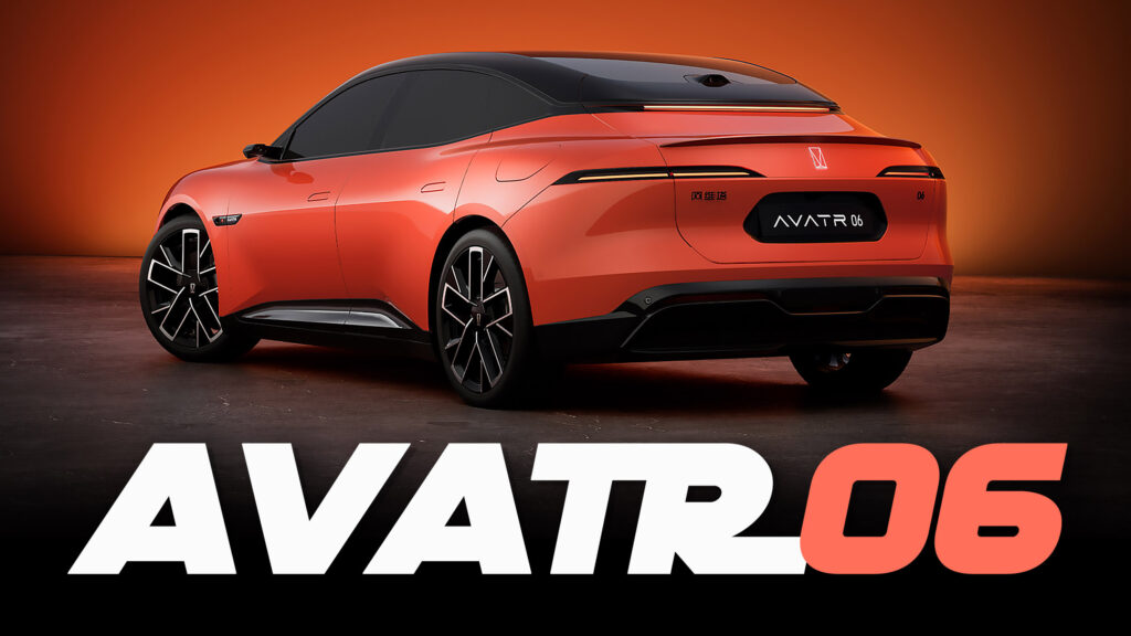  Avatr 06 Is Another Stylish Tesla Model 3 Rival Without A Rear Window