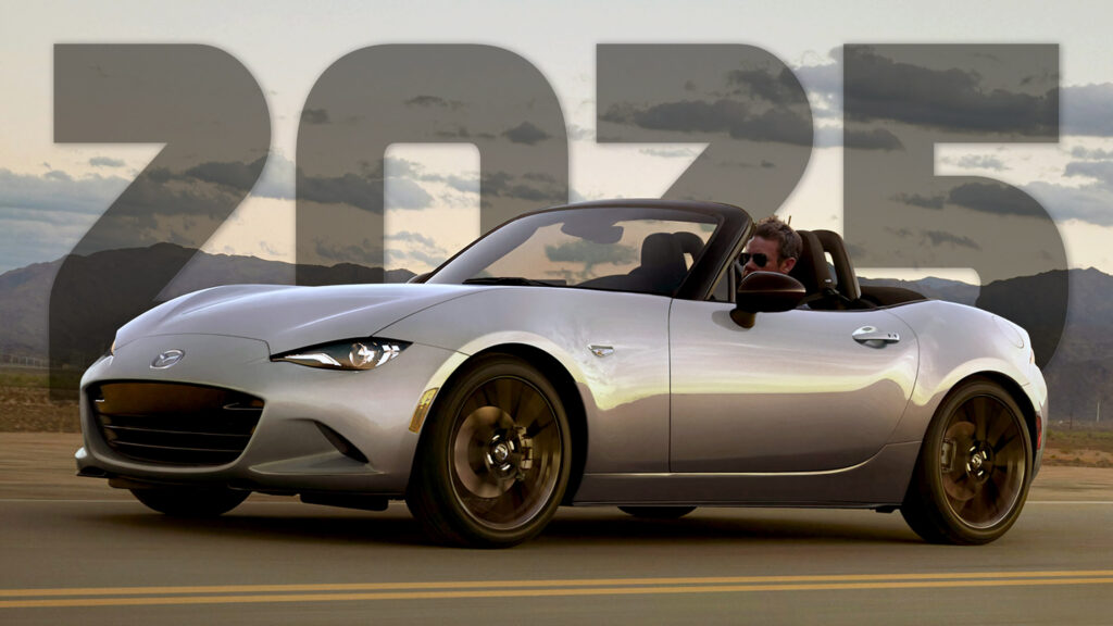  2025 Mazda MX-5 Miata Gains New 35th Anniversary Edition