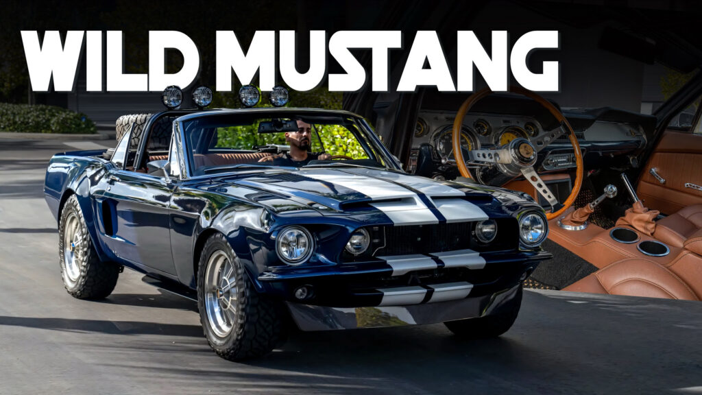  Safari-Style ’68 Ford Mustang Is One Wild Pony