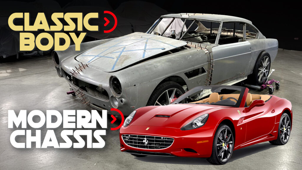  1963 Ferrari California Body Swapped With A 2010 California Is Nightmare Fuel