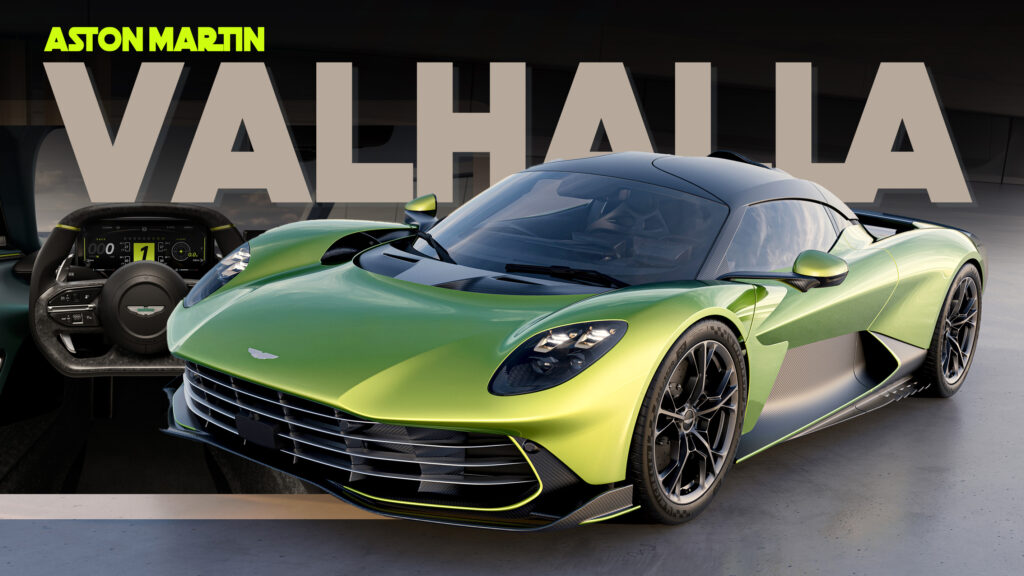  Aston Martin Valhalla Battles Italians With 1,064 HP PHEV V8