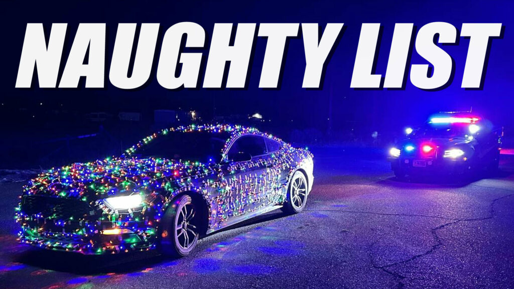  Police Warn Against Adding Christmas Lights To Your Car