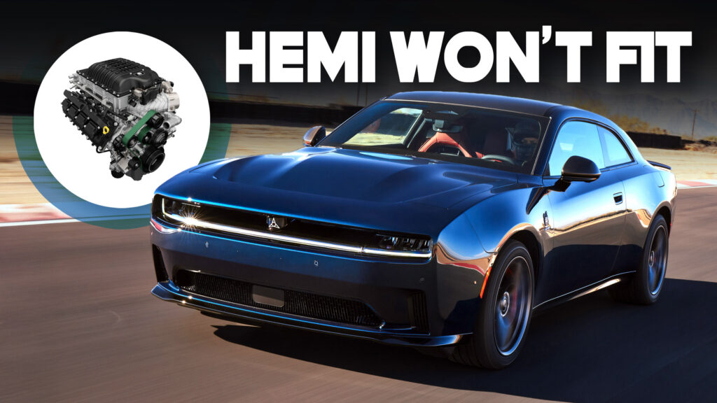  Dodge Charger Won’t Get A Hemi V8 Without A Major Redesign