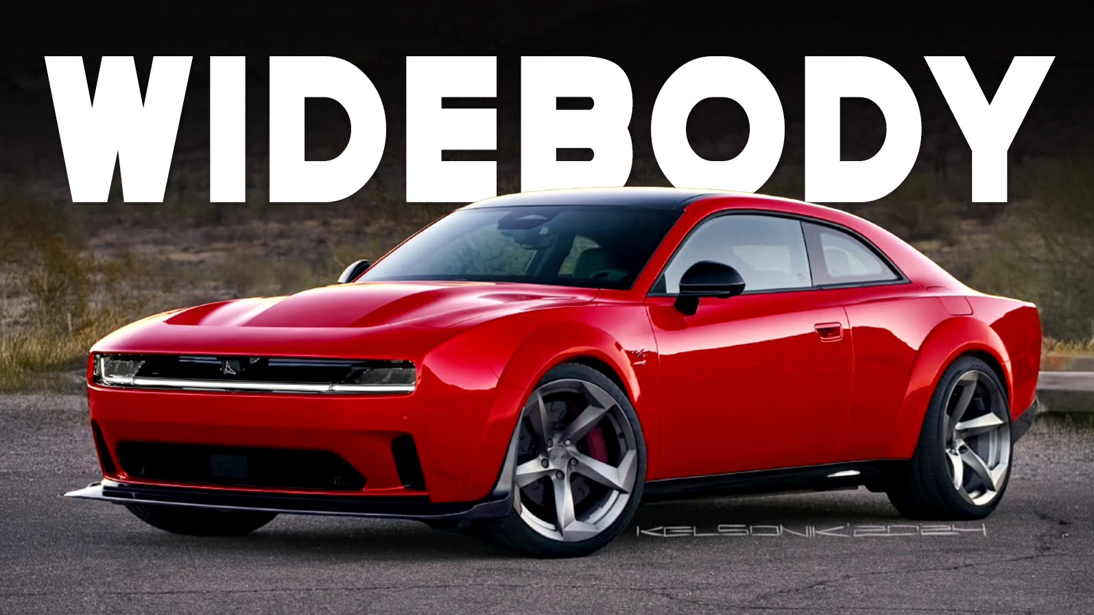 Dodge Charger Daytona Render Previews Its Widebody Future