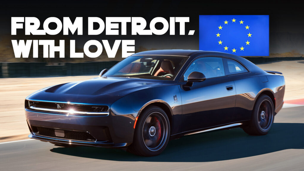  Dodge’s New Charger Coming To Europe And The Middle East In 2025