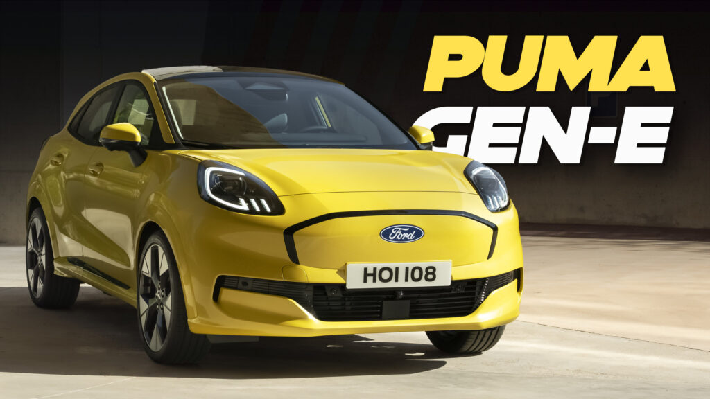  Ford’s New Puma Gen-E Brings Mach-E Flair To The Budget EV Market