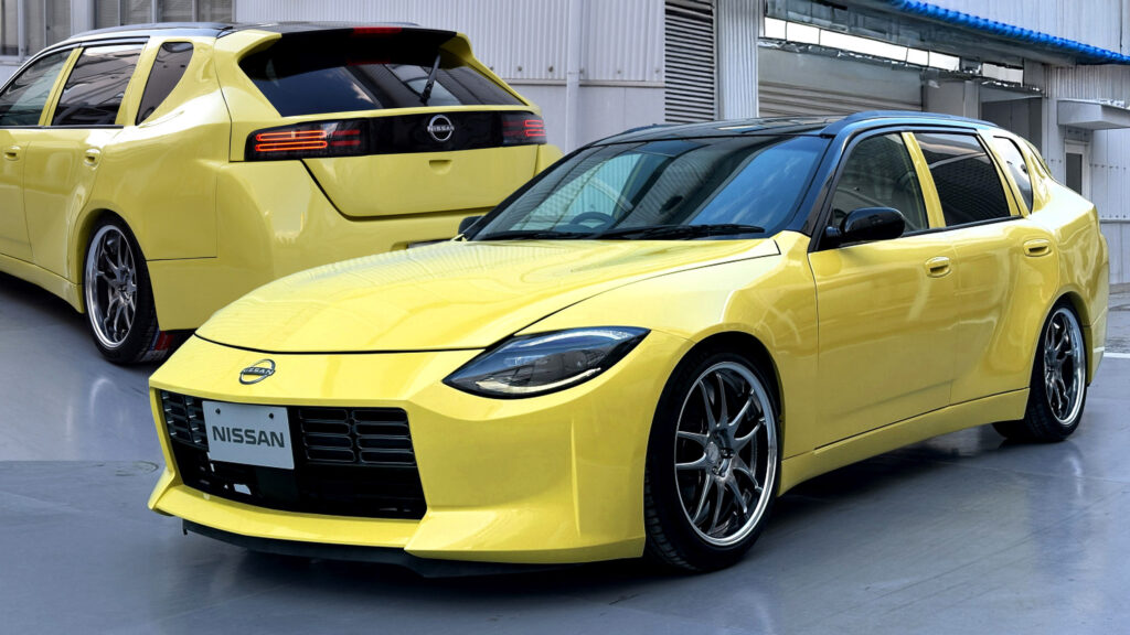  Nissan Z Lealia Wagon Rocks A Z Front, A Leaf Rear, And Endless Whys In Between