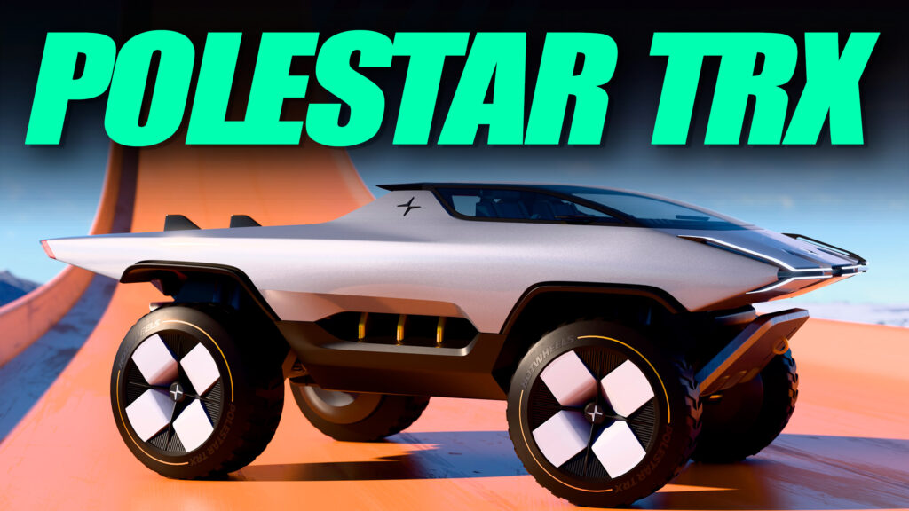  Polestar TRX Is A Wild Electric Pickup From A Hot Wheels Alternative Universe