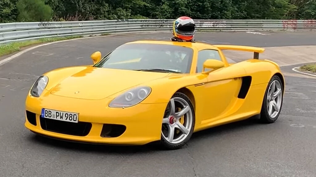  Porsche Carrera GT Is 16 Seconds Faster On The Nurburgring With Modern Tires