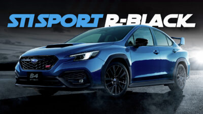 Subaru WRX And Levorg Gain STI Sport R-Black Limited Editions In Japan |  Carscoops