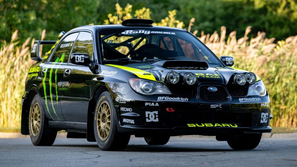  Fancy Owning Ken Block’s Old Subaru WRX STI Rally Car?