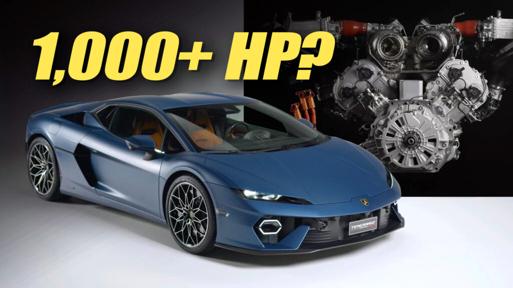  Hotter Lamborghini Temerario Could Make Over 1,000 HP