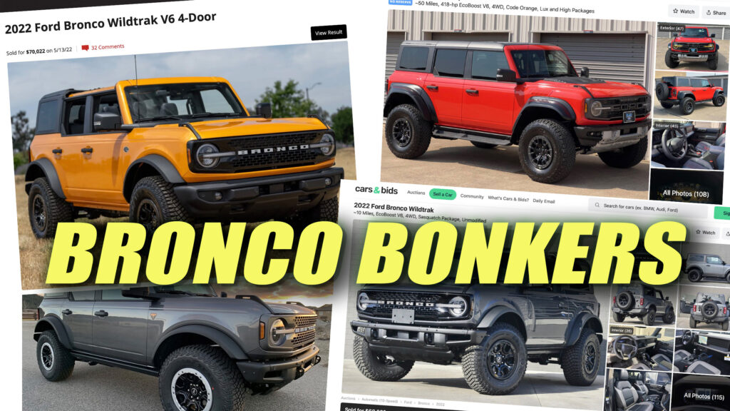  Why Has A Mystery Buyer Spent $5 Million On Ford Broncos And F-150 Lightnings On BaT And Cars&Bids?