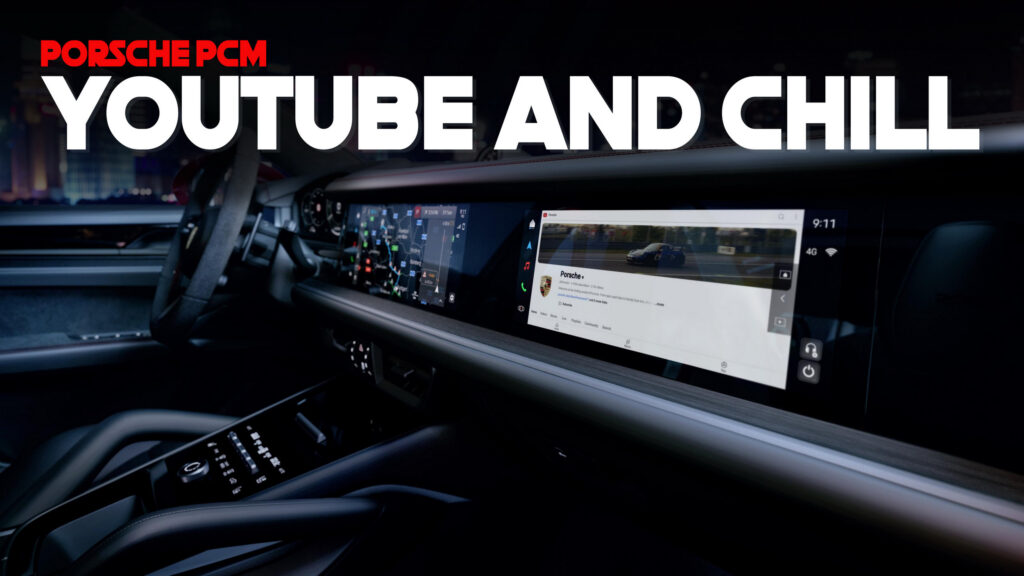  New And Existing Porsches Get YouTube Because Riding Shotgun Is So Boring