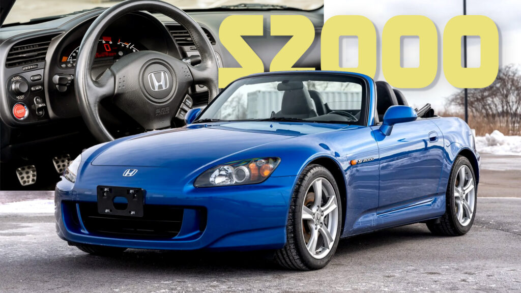  Laguna Blue Honda S2000 With 15k Miles Is A Driving Enthusiast’s Wet Dream