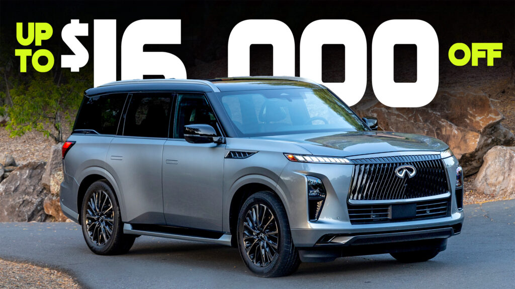  You Can Get Up To $16,000 Off The 2025 Infiniti QX80, But You Better Hurry