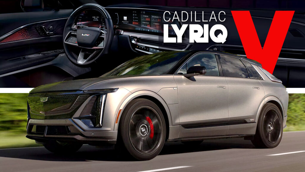  2026 Lyriq-V Boasts 615 HP, Is The Quickest Cadillac Ever