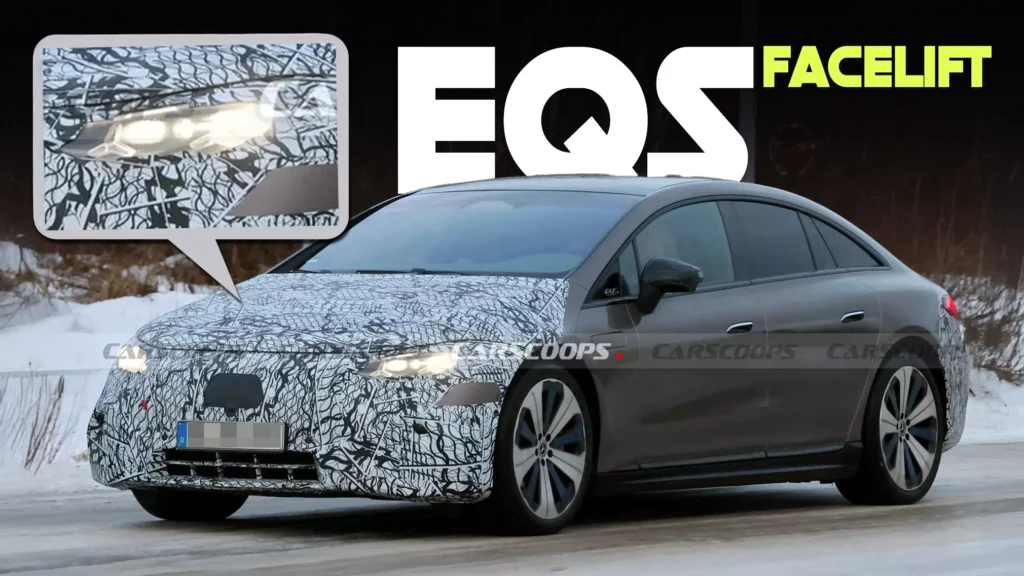  Mercedes EQS Is Getting A Starry Second Facelift