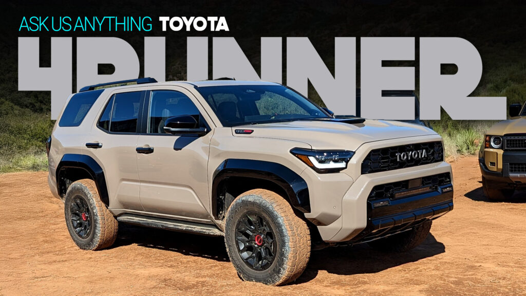  We’re Driving The New 2025 Toyota 4Runner: Got Questions?