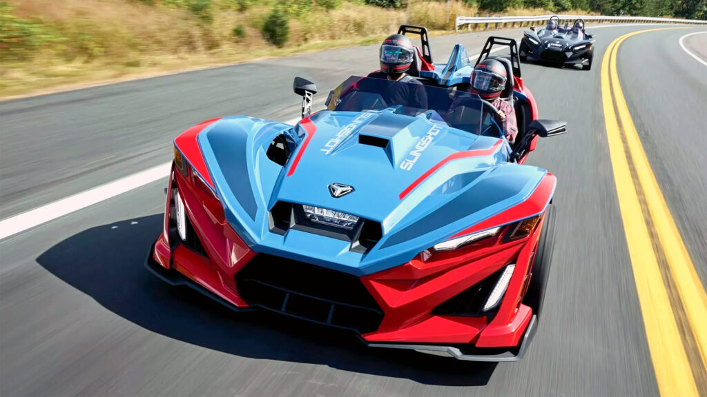  2025 Polaris Slingshot Marks 10 Years With Fresh Looks And A Power Bump