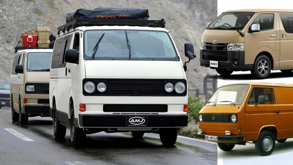  The Vanace Turns The Toyota HiAce Into A Retro VW T3 Lookalike