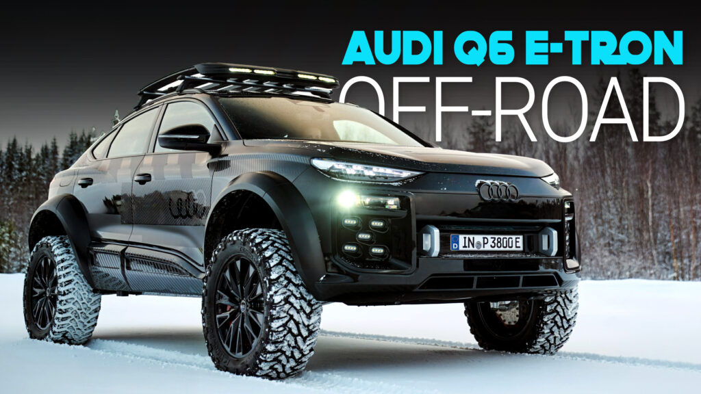  Audi Says Q6 e-tron Offroad Concept “Gives A Taste Of A Potential Vehicle”