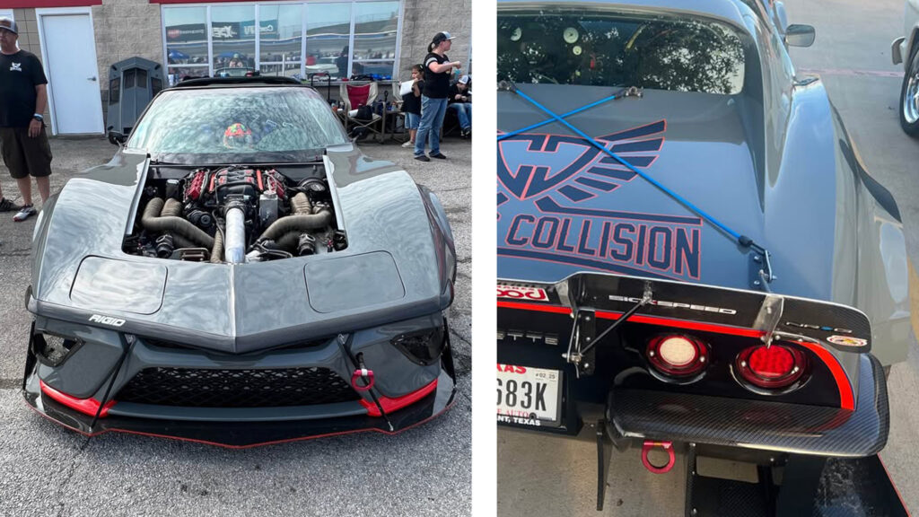  Don’t Be Fooled by Its Wacky Looks, This C3, C5, And C7 Corvette Mishmash Is A Beast