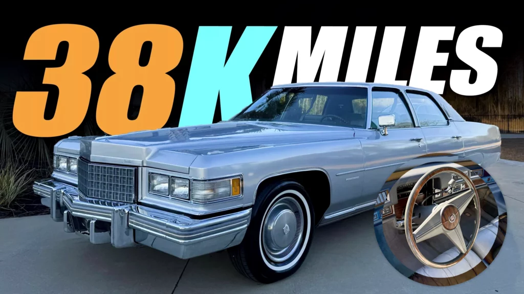  1976 Cadillac Fleetwood Brougham Is 20ft Of Malaise Magnificence