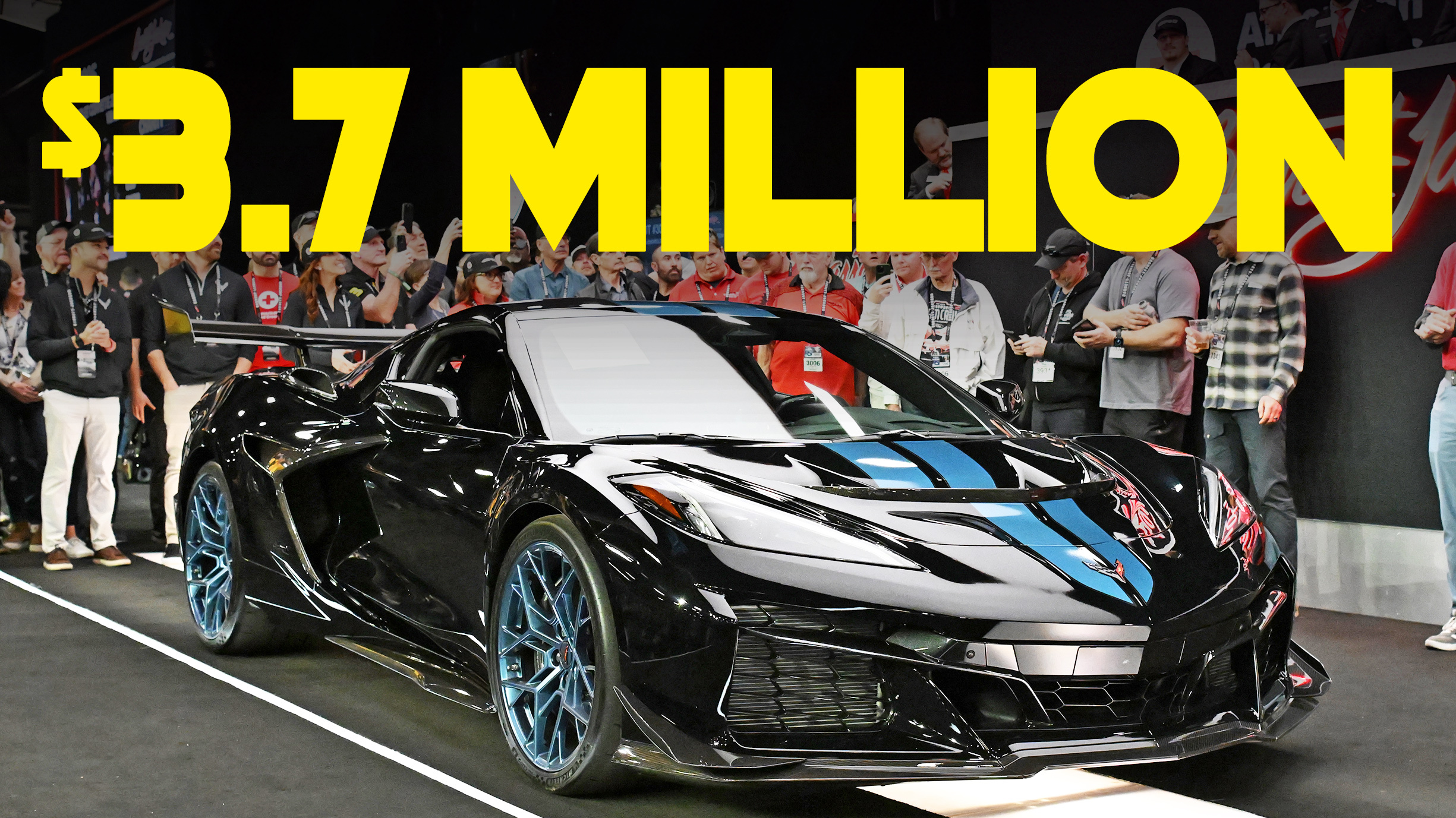 First 2025 Corvette ZR1 Sells For 21x Its MSRP Carscoops