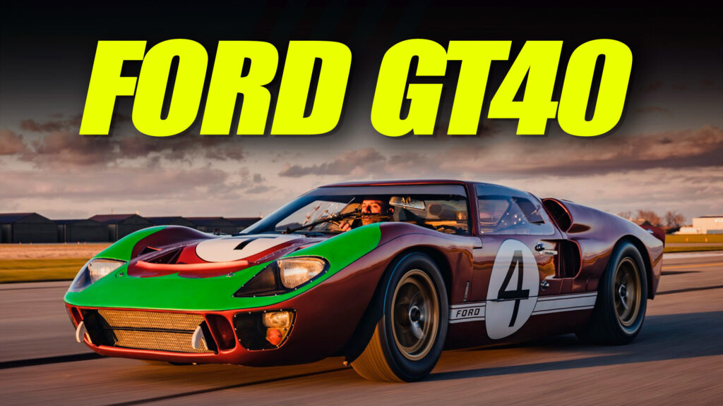  An Original 1966 Le Mans-Racer Ford GT40 MkII Is Up For Grabs