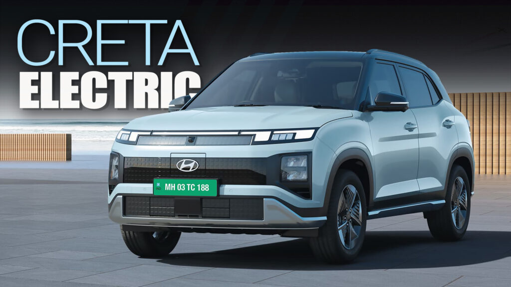  Hyundai Creta Electric Debuts With 294-Mile Range