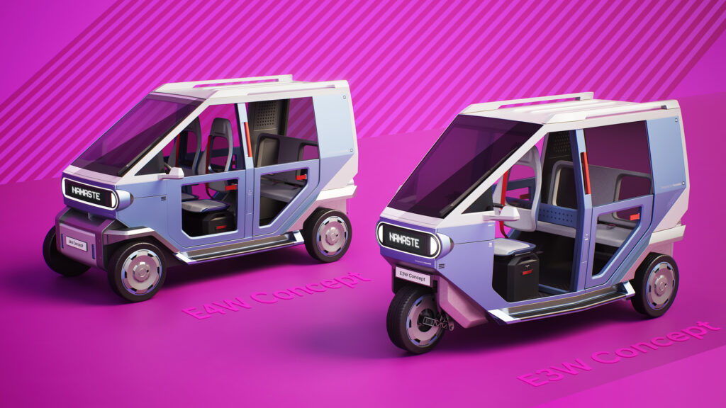  Hyundai Rethinks Rickshaw With Indian Three- And Four-Wheelers