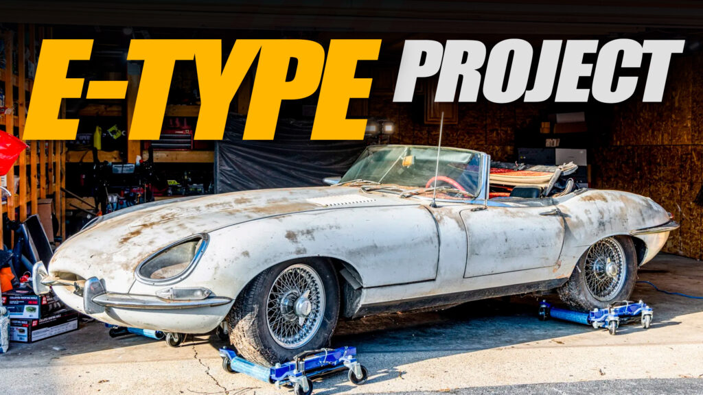  This Jaguar E-Type Could Be Your Next Fixer-Upper