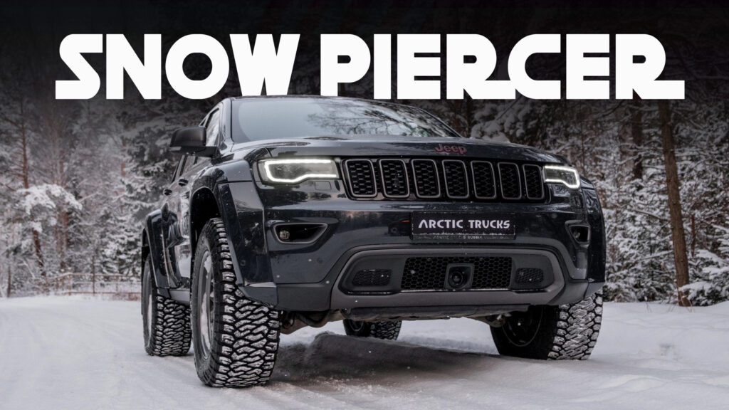  Jeep Grand Cherokee Gets The Tonka-Toy Treatment From Arctic Trucks