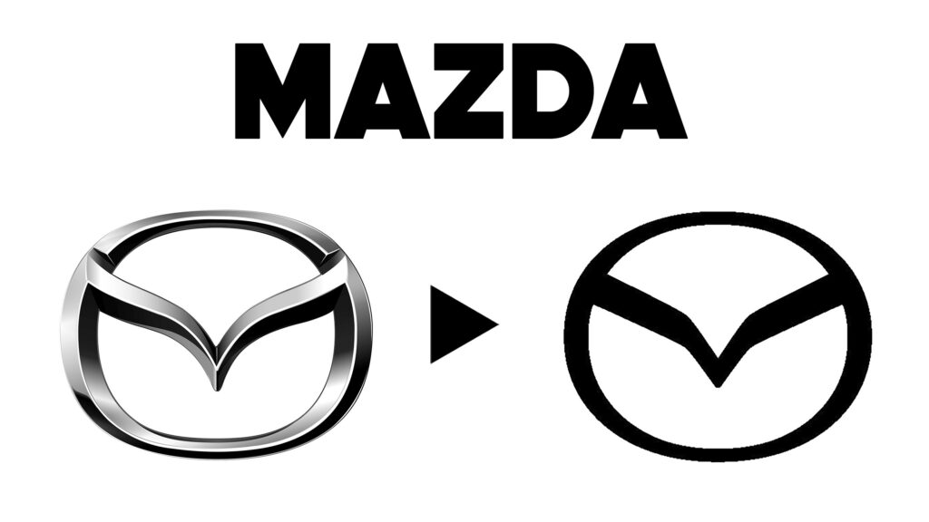  Mazda’s New Flat Logo Breaks 28 Years Of Tradition For The Smartphone Era