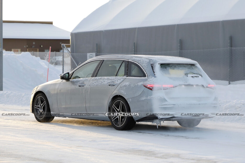  2026 Mercedes C-Class Wagon Getting A Facelift To Deal With BMW’s Neue Klasse 3-Series Touring