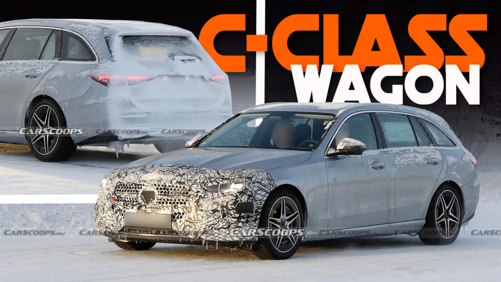  2026 Mercedes C-Class Wagon Getting A Facelift To Deal With BMW’s Neue Klasse Touring