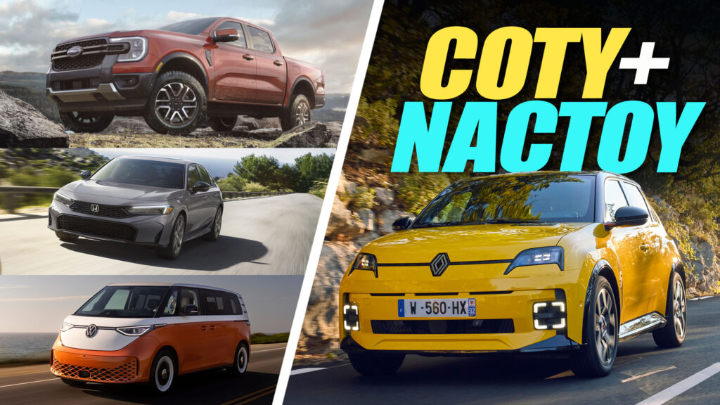  Renault 5 Wins European Car Of The Year; Ranger, Civic And ID. Buzz The American