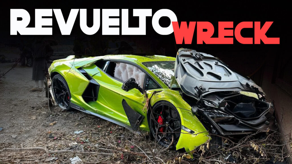  Service Driver Wrecks New Lamborghini Revuelto On Delivery Day